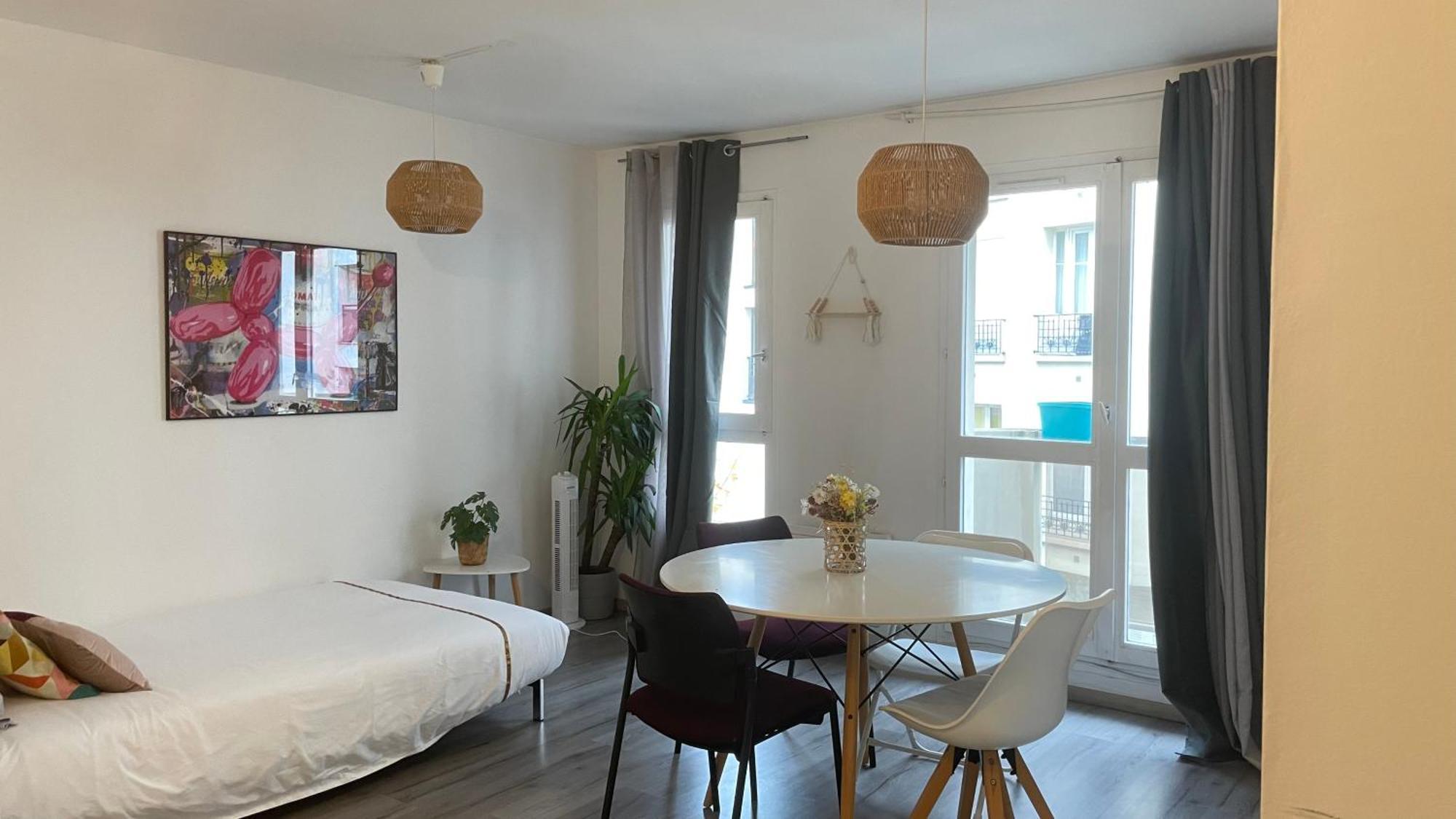 Le Pinky Bird - Paris 19 Apartment Exterior foto