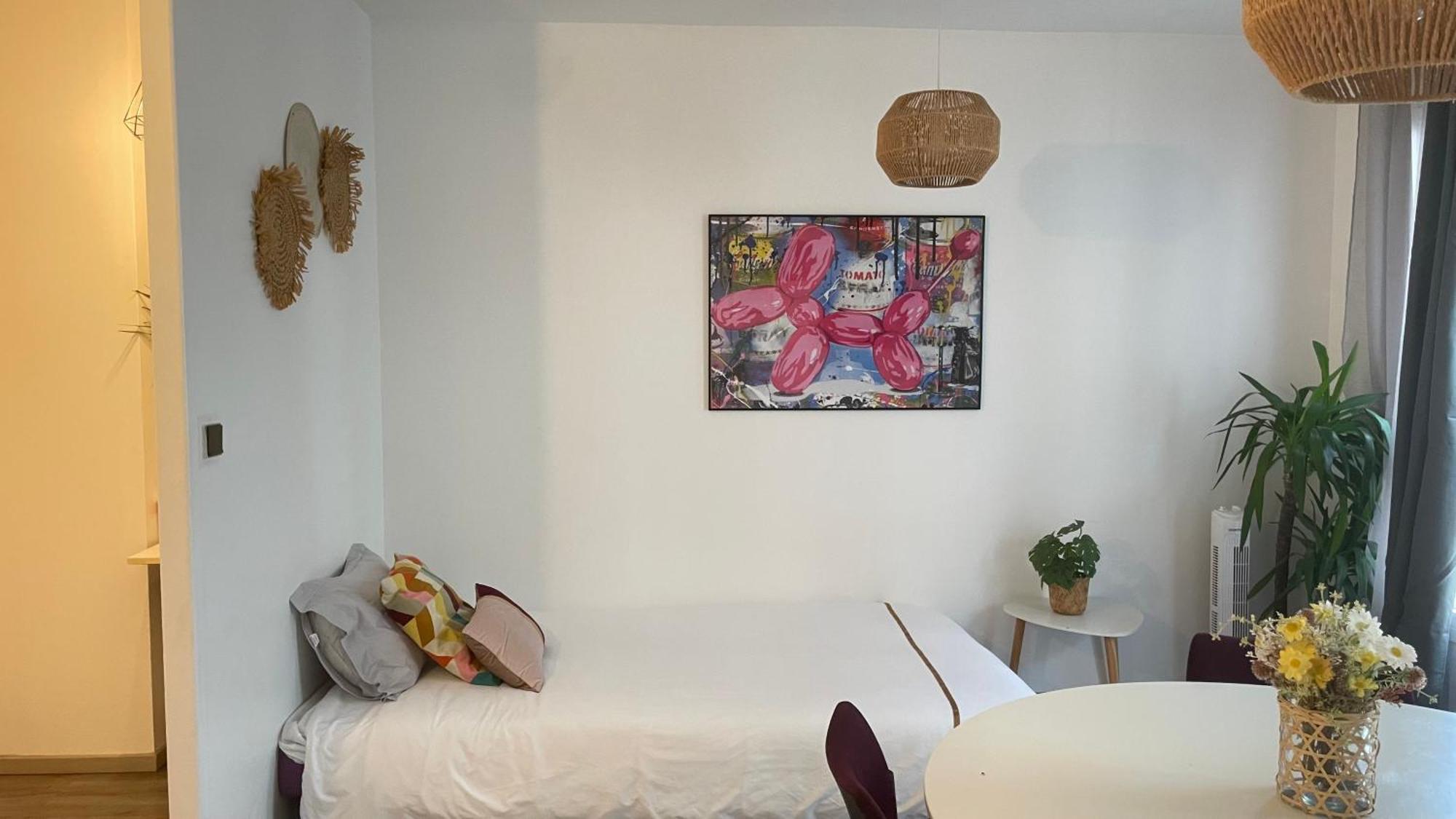 Le Pinky Bird - Paris 19 Apartment Exterior foto